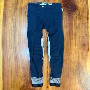 Dianese Unisex Moto Pants 46 Small Padded Motorcycle BMX Navy B4-5